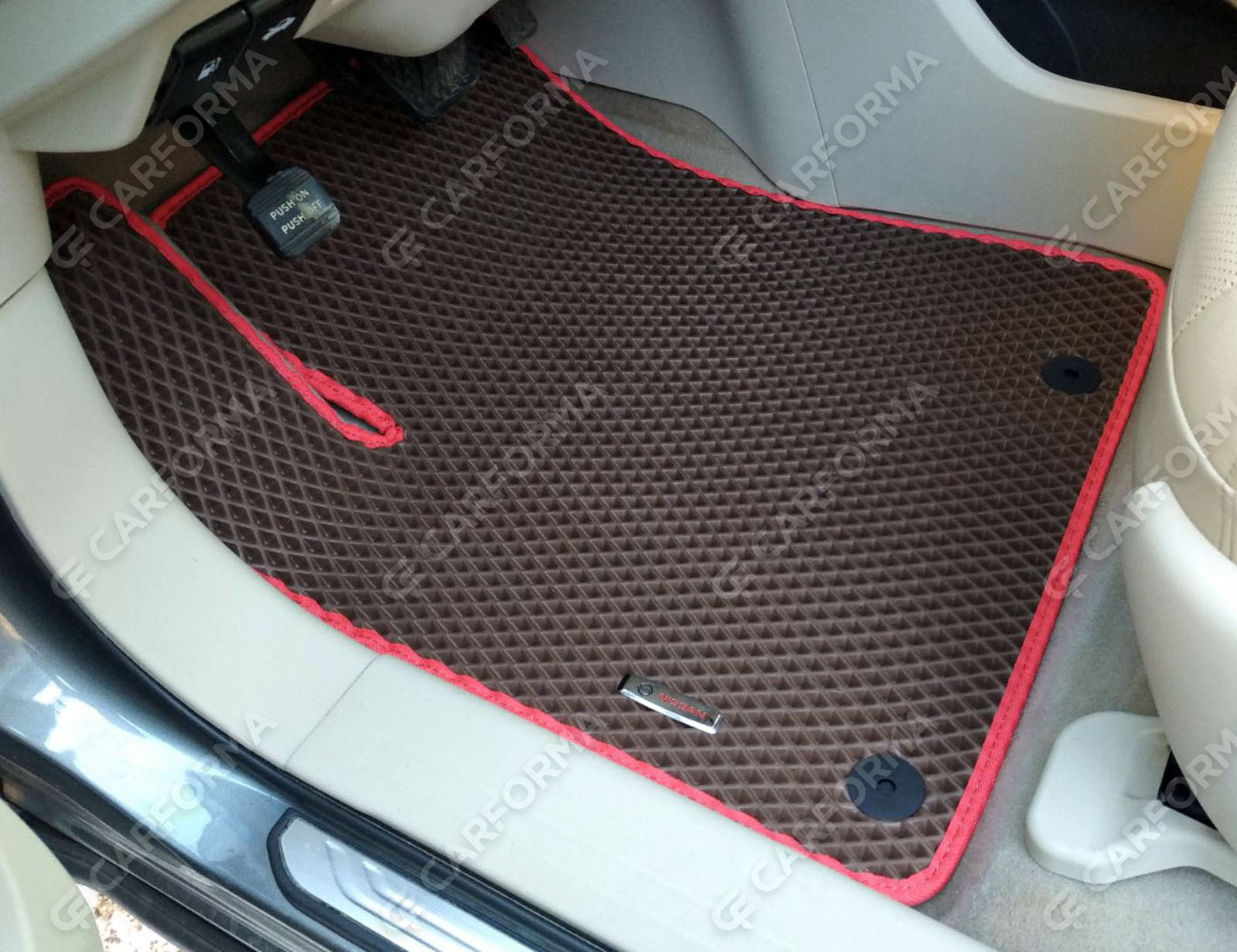 Ворсовые коврики на Nissan Murano (Z52) 2014&nbsp;-&nbsp;2022 в Кирове