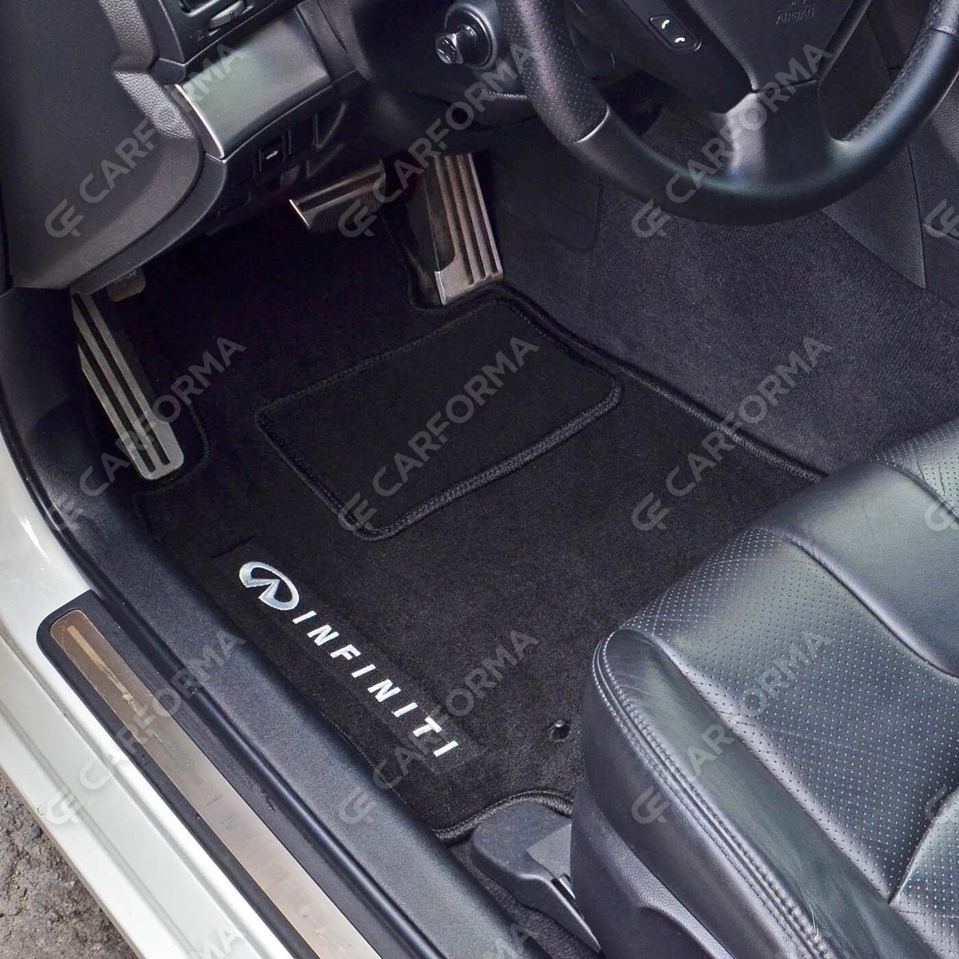 Ворсовые коврики на Infiniti G IV Седан 2006&nbsp;-&nbsp;2014 в Кирове