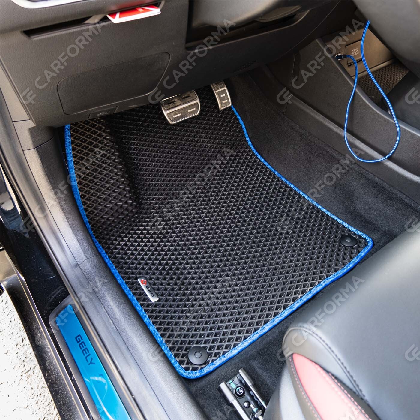 Ворсовые коврики на Geely Coolray 2018&nbsp;-&nbsp;2024 в Кирове
