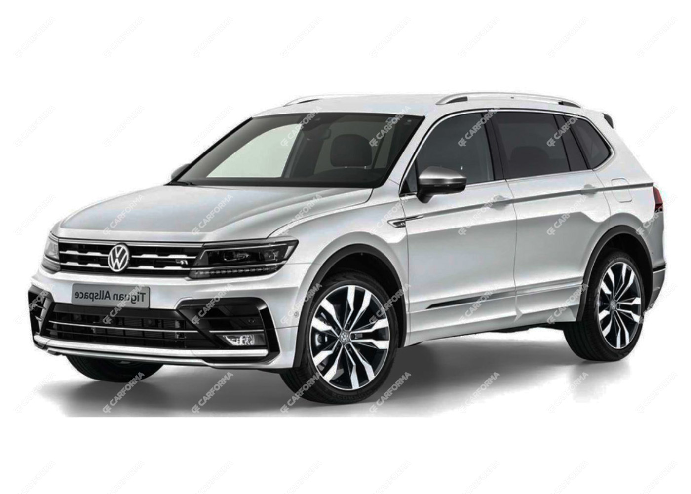 Ворсовые коврики на Volkswagen Tiguan Allspace 2016 - 2025