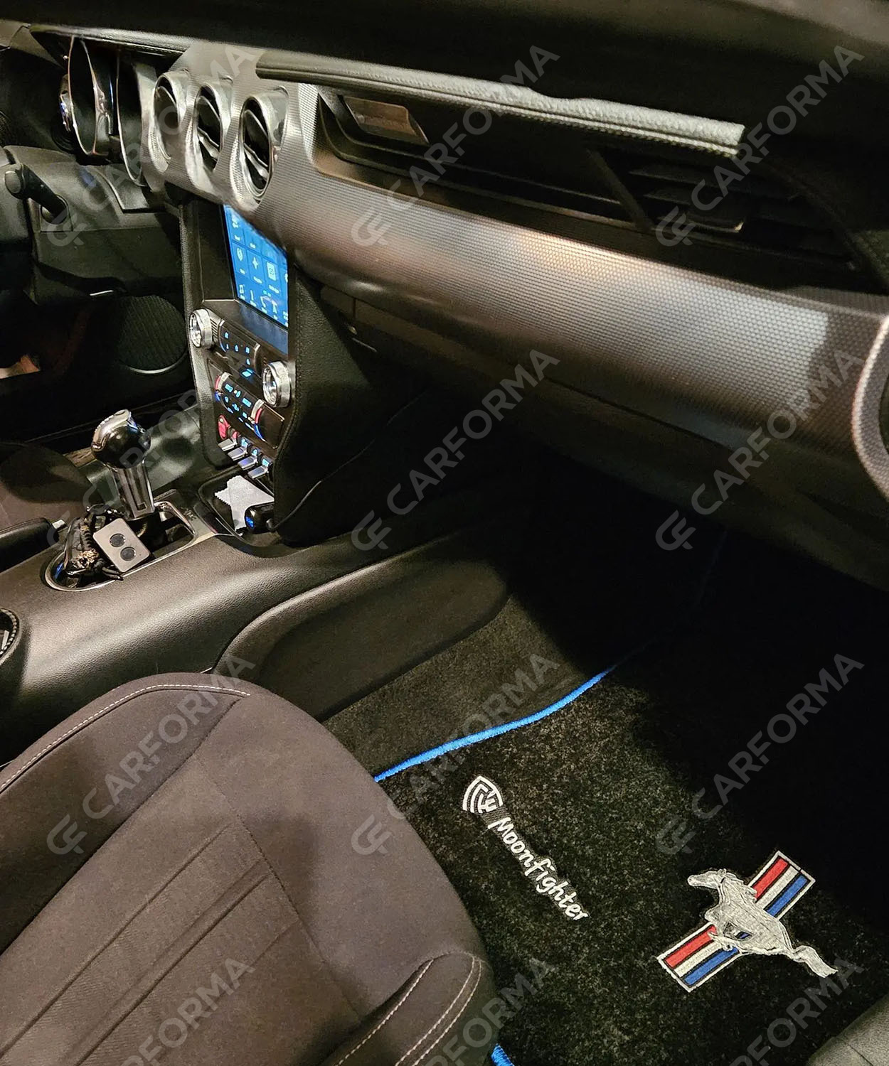 Ворсовые коврики на Ford Mustang VI 2013&nbsp;-&nbsp;2023 в Кирове