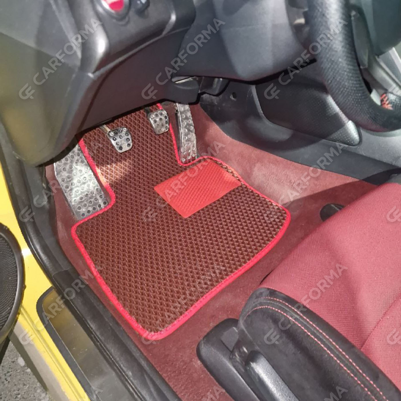 Ворсовые коврики на Honda Civic VIII 3d 2006&nbsp;-&nbsp;2011 в Кирове