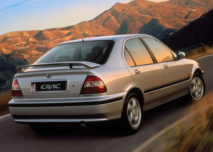 Ворсовые коврики на Honda Civic VI 5d 1995 - 2000 в Кирове