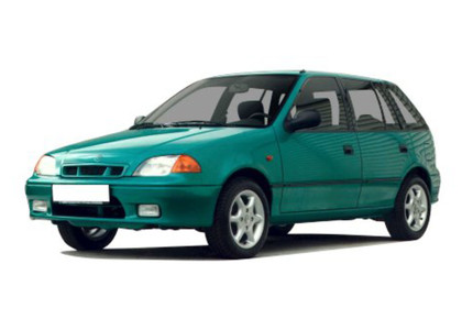Коврики на Suzuki Swift II Европа 1989 - 2004 в Кирове