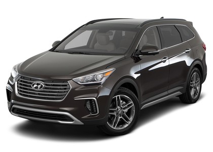Ворсовые коврики на Hyundai Grand Santa Fe 2012 - 2018 в Кирове