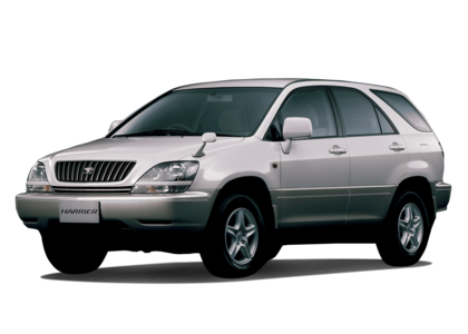 Ворсовые коврики на Toyota Harrier I 1997 - 2003 в Кирове
