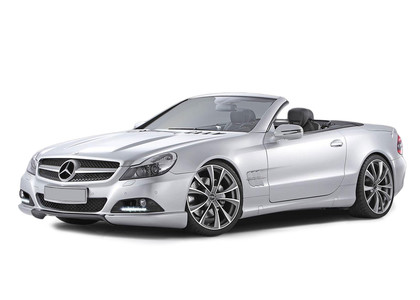 Ворсовые коврики на Mercedes SL (R230) 2001 - 2011 в Кирове