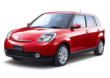 Ворсовые коврики на Mazda Verisa 2004 - 2015 в Кирове
