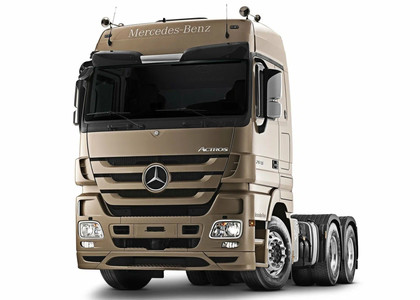 EVA коврики на Mercedes Actros MP3 тягач 2008 - 2020 в Кирове