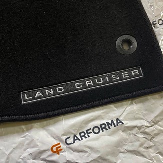 Ворсовые коврики на Toyota Land Cruiser 300 2021 - 2025 в Кирове