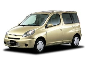 Коврики на Toyota Funcargo 1999 - 2006 в Кирове