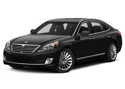 Ворсовые коврики на Hyundai Equus 2010 - 2017 в Кирове