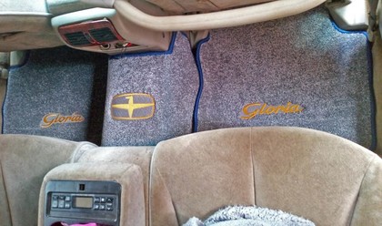 Ворсовые коврики на Nissan Gloria (Y34) 1999 - 2004 в Кирове