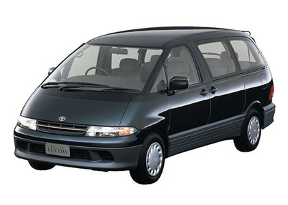 Ворсовые коврики на Toyota Estima Emina (Lucida) 1990 - 2000 в Кирове