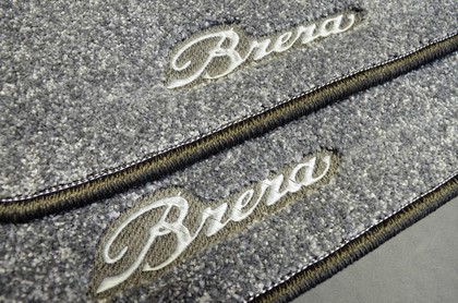 Ворсовые коврики на Alfa Romeo Brera 2005 - 2021 в Кирове