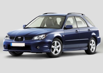 Ворсовые коврики на Subaru Impreza II 2000 - 2007 в Кирове