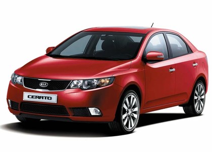 Ворсовые коврики на KIA Cerato II 2009 - 2013 в Кирове