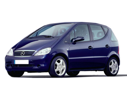 Ворсовые коврики на Mercedes A (W168) 1997 - 2004 в Кирове