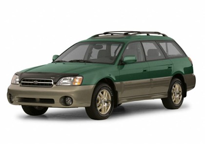 Ворсовые коврики на Subaru Outback II 1998 - 2003 в Кирове