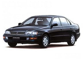 Ворсовые коврики на Toyota Corona (T19) 1992 - 1996 в Кирове