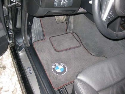 Ворсовые коврики на BMW 5 (E60/E61) 2003 - 2010 в Кирове
