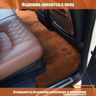Ворсовые коврики на Mitsubishi Lancer Evolution IX 2005 - 2007 в Кирове