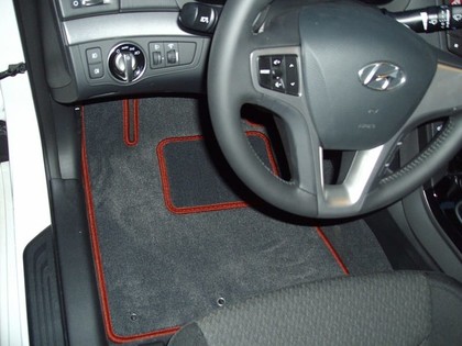 Ворсовые коврики на Hyundai i40 2011 - 2018 в Кирове