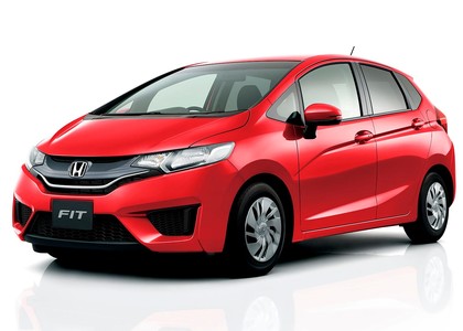 Ворсовые коврики на Honda Fit III 2013 - 2020 в Кирове