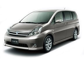 Ворсовые коврики на Toyota Isis 2004 - 2017 в Кирове