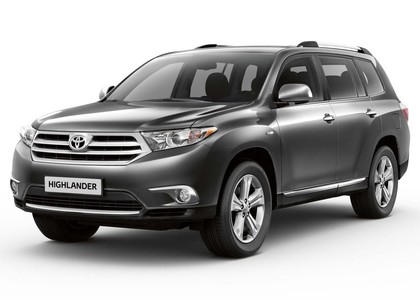 Коврики на Toyota Highlander II 2007 - 2013 в Кирове