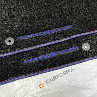 Ворсовые коврики на Jeep Wrangler (JL) 2017 - 2025 в Кирове Ворсовые коврики на Jeep Wrangler (JL) 2017 - 2025 в Кирове