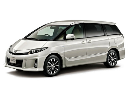 Ворсовые коврики на Toyota Estima III 2006 - 2019 в Кирове