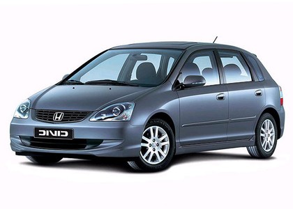 Коврики на Honda Civic VII 5d 2000 - 2005 в Кирове