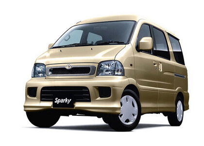 Коврики на Toyota Sparky 2000 - 2003 в Кирове