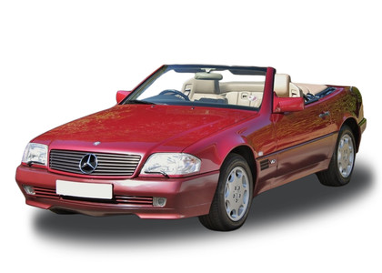 Ворсовые коврики на Mercedes SL (R129) 1989 - 2002 в Кирове