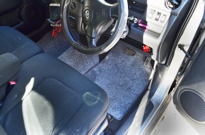 Ворсовые коврики на Toyota Bb I 2000 - 2005 в Кирове