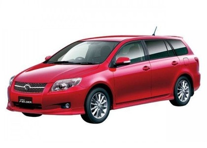 Ворсовые коврики на Toyota Corolla Fielder (E14) 2006 - 2012 в Кирове