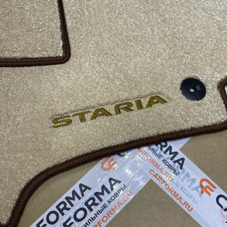 Коврики на Hyundai Staria 7 мест 2021 - 2025 в Кирове