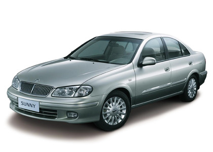 Ворсовые коврики на Nissan Sunny (N16) 2000 - 2005 в Кирове