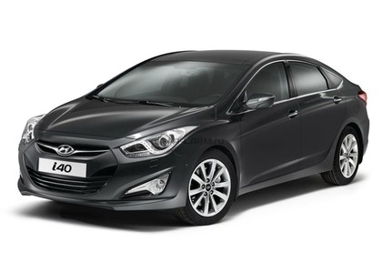 Ворсовые коврики на Hyundai i40 2011 - 2018 в Кирове