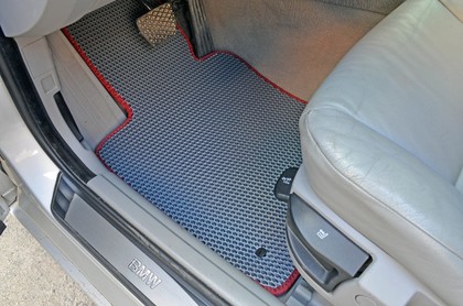 Ворсовые коврики на BMW 5 (E60/E61) 2003 - 2010 в Кирове