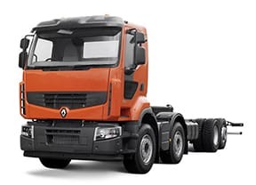 Ворсовые коврики на Renault Premium II 2006 - 2013 в Кирове