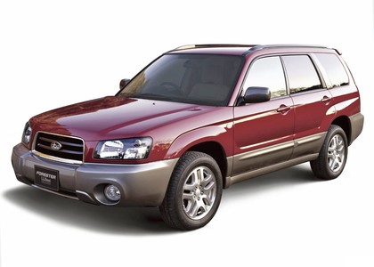 Ворсовые коврики на Subaru Forester II 2002 - 2008 в Кирове