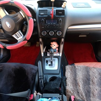 Ворсовые коврики на Subaru Forester IV 2012 - 2019 в Кирове