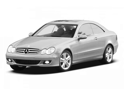 Коврики на Mercedes CLK (C209) 2002 - 2009 в Кирове