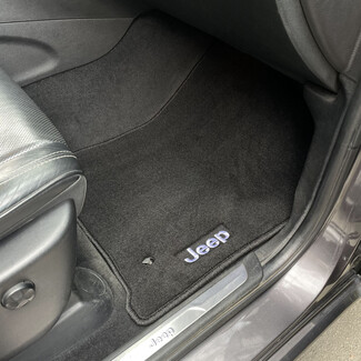 Ворсовые коврики на Jeep Grand Cherokee (WK2) 2010 - 2022 в Кирове Ворсовые коврики на Jeep Grand Cherokee (WK2) 2010 - 2022 в Кирове