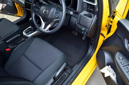 Ворсовые коврики на Honda Fit III 2013 - 2020 в Кирове