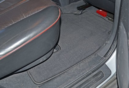 Ворсовые коврики на Hyundai Santa Fe II 2005 - 2012 в Кирове