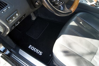 Ворсовые коврики на Hyundai Equus 2010 - 2017 в Кирове