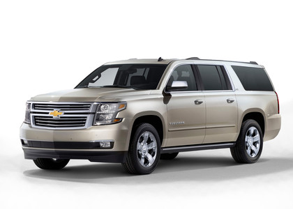 Ворсовые коврики на Chevrolet Suburban 2014 - 2020 в Кирове